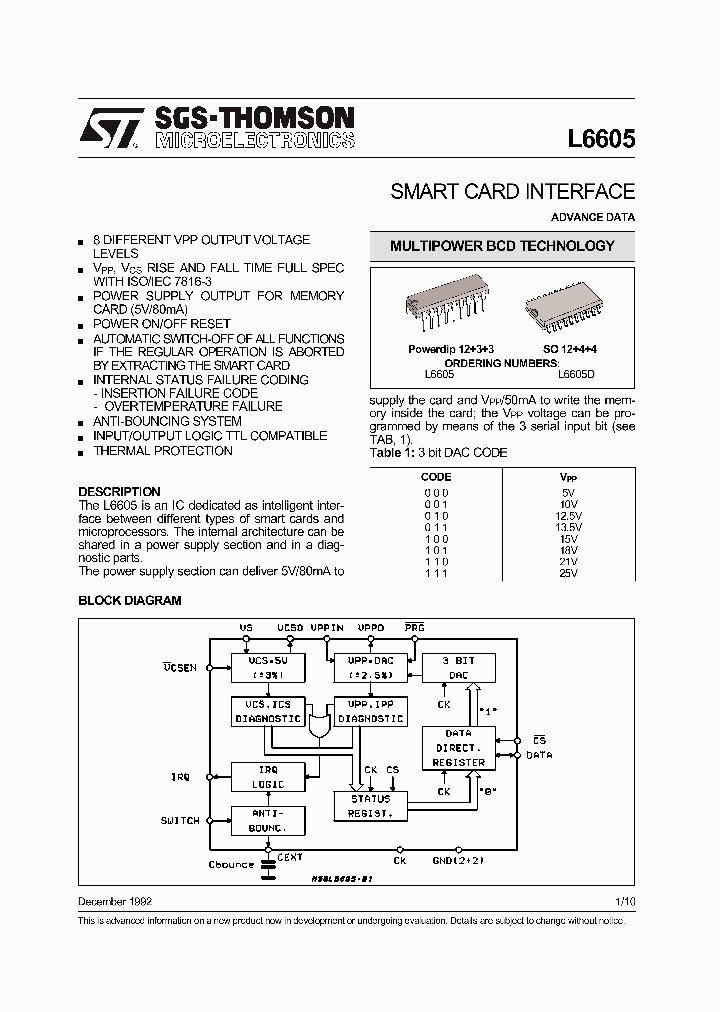 L6605_357325.PDF Datasheet