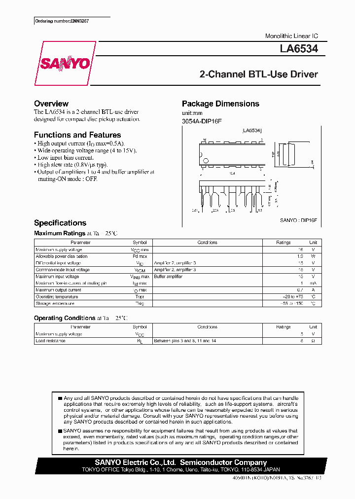 LA6534_334725.PDF Datasheet