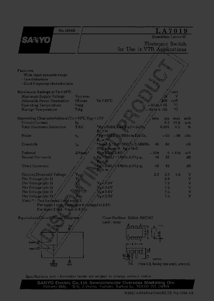 LA7019_329059.PDF Datasheet
