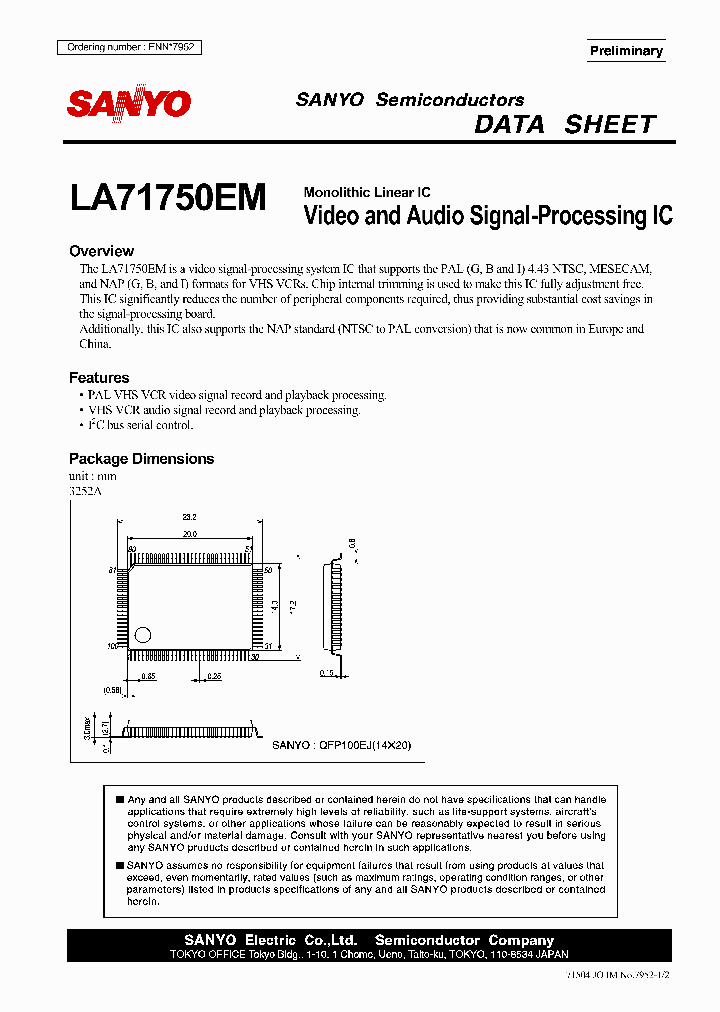 LA71750EM_381175.PDF Datasheet