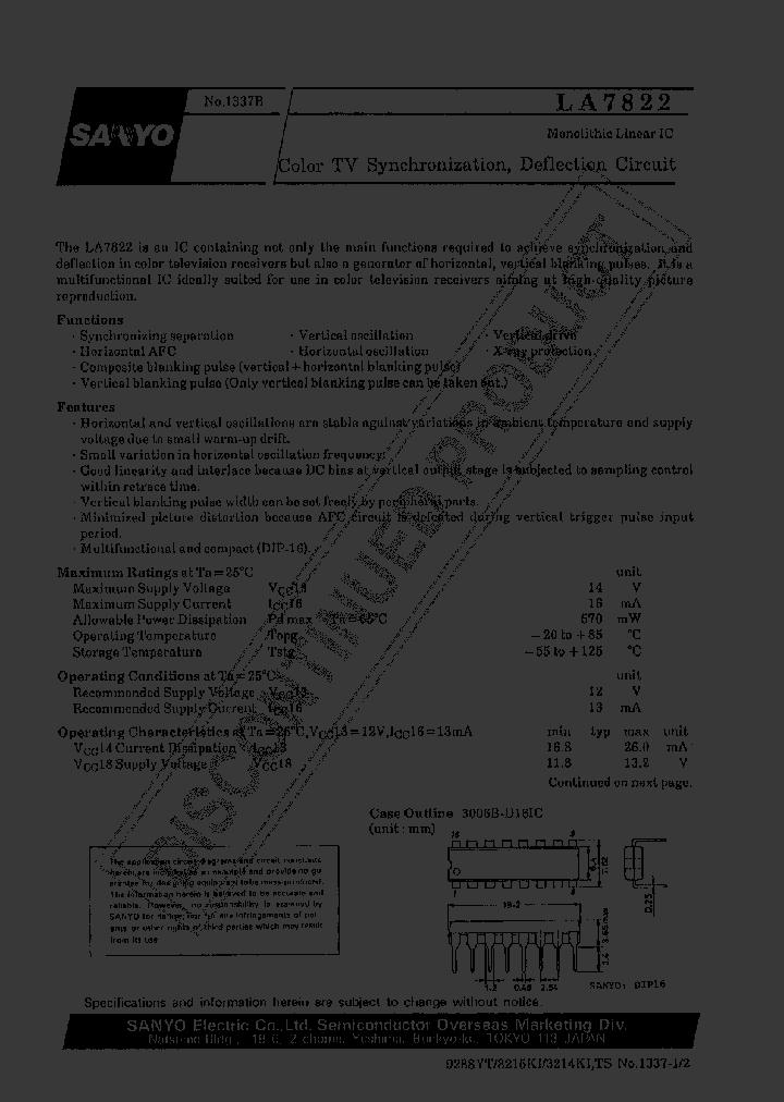 LA7822_336696.PDF Datasheet