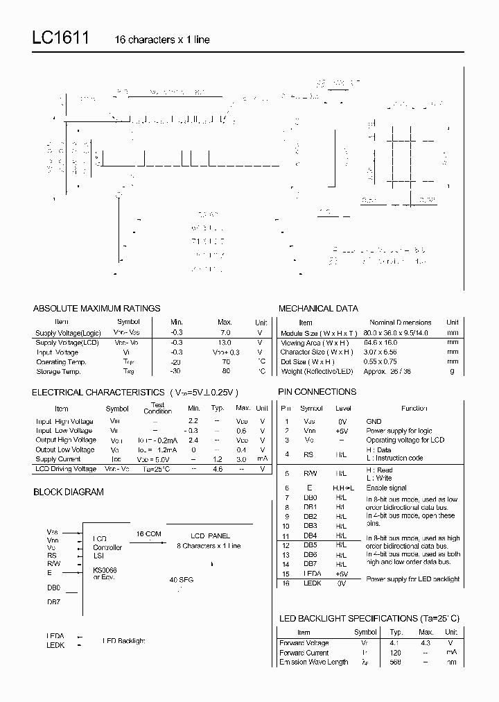 LC1611_352107.PDF Datasheet