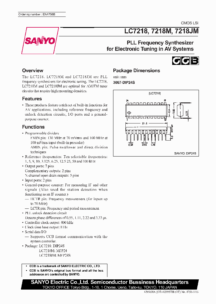 LC7218M_181737.PDF Datasheet