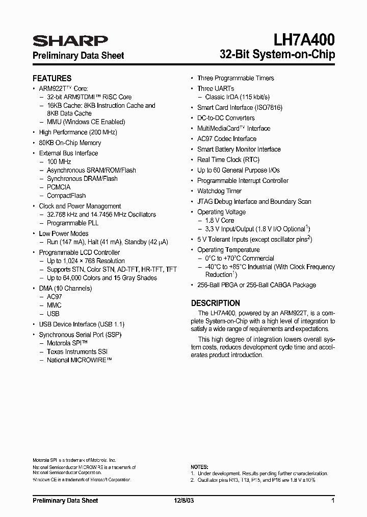 LH7A400_343645.PDF Datasheet