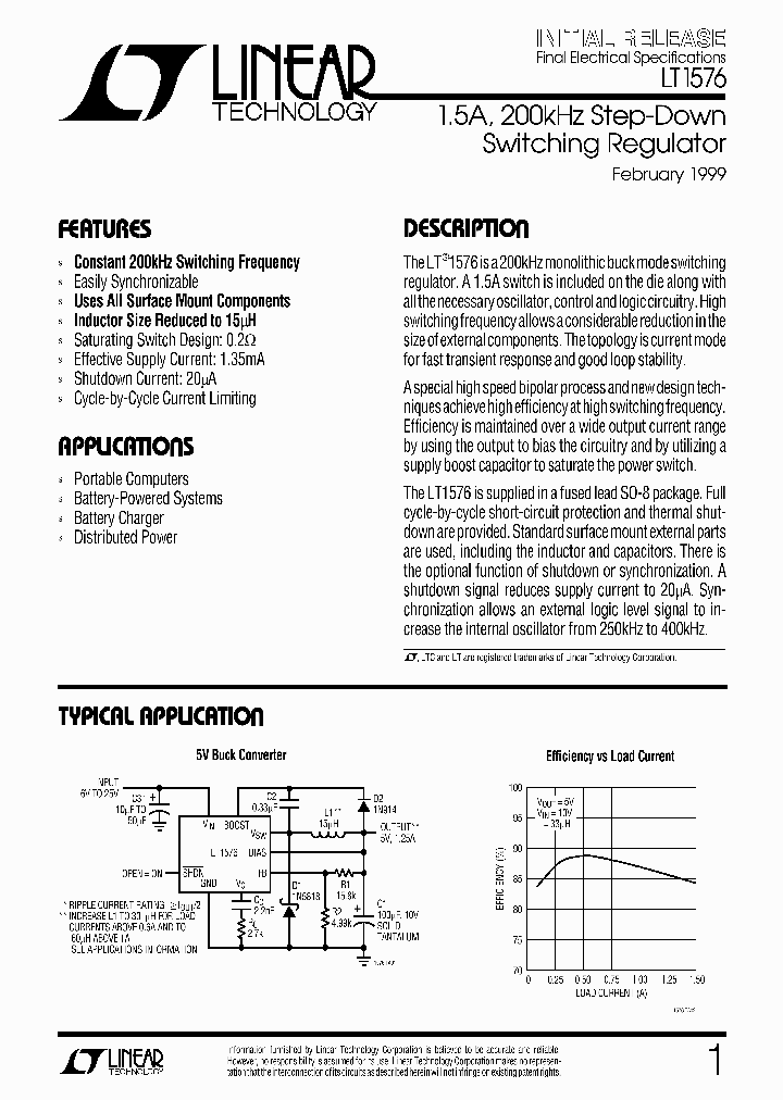 LT1576_335443.PDF Datasheet