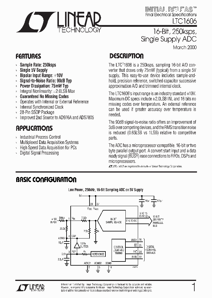 LTC1606_196502.PDF Datasheet