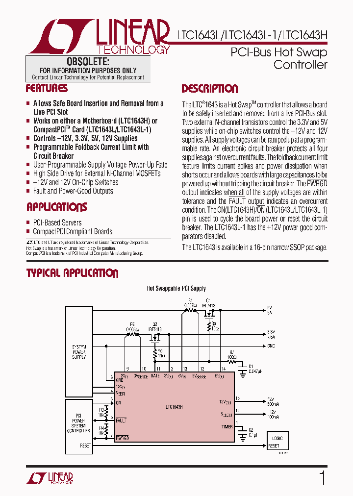 LTC1643_307224.PDF Datasheet