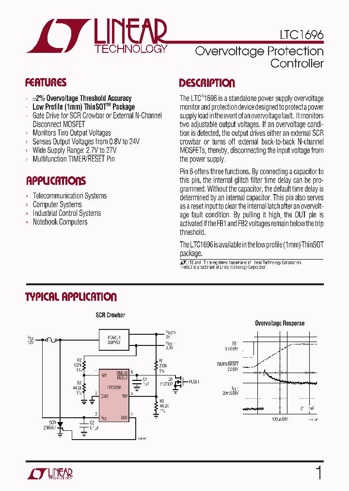 LTC1696_201878.PDF Datasheet
