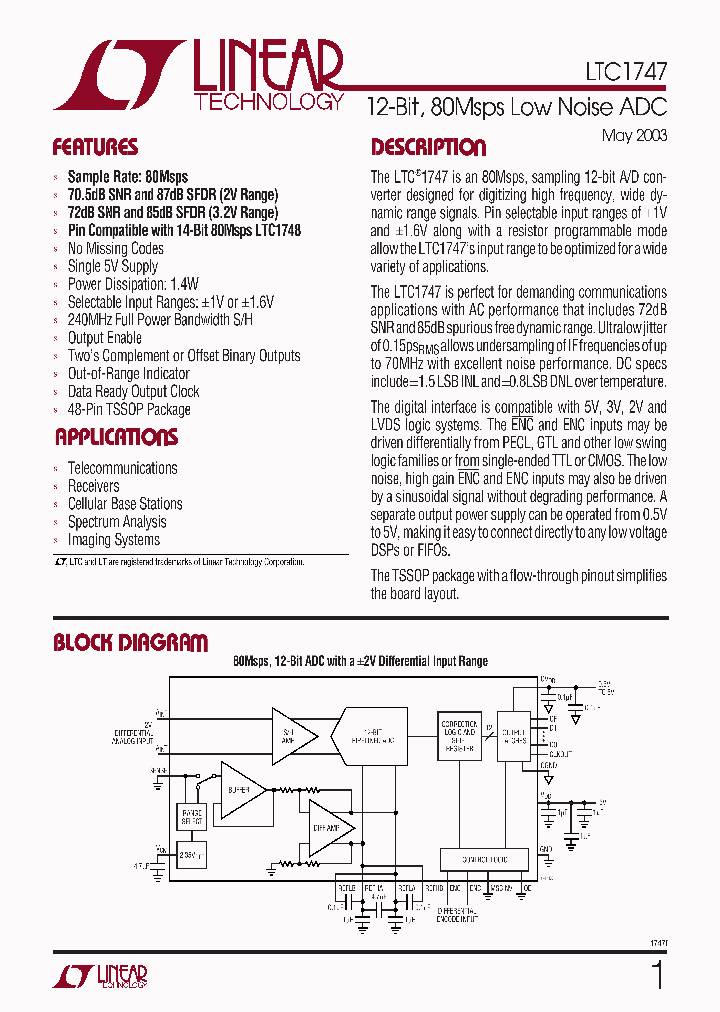 LTC1747_326443.PDF Datasheet