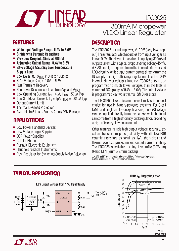 LTC3025_378932.PDF Datasheet