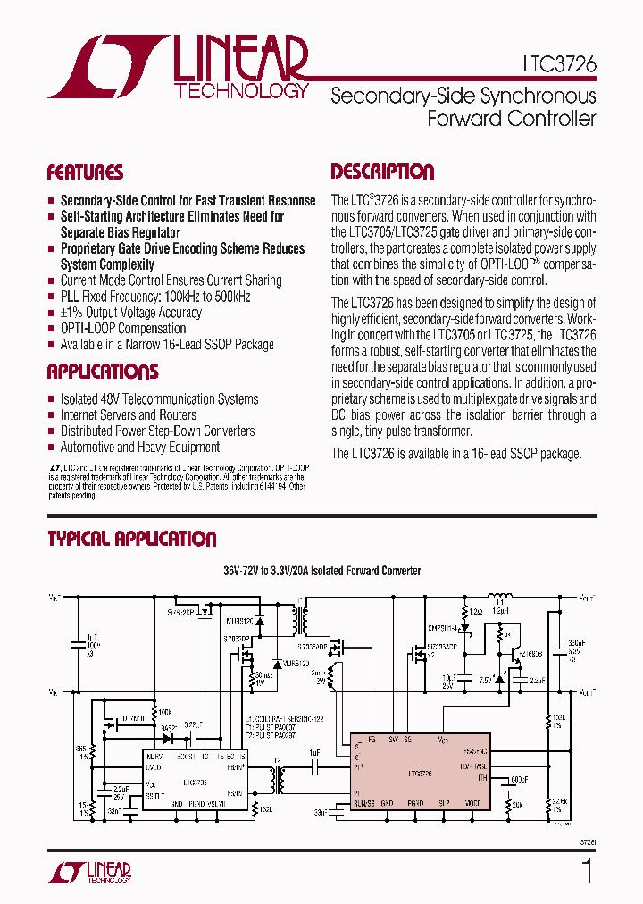 LTC3726_361313.PDF Datasheet