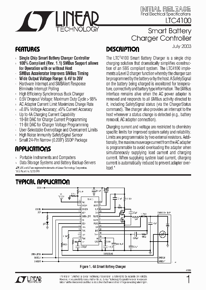 LTC4100_201805.PDF Datasheet