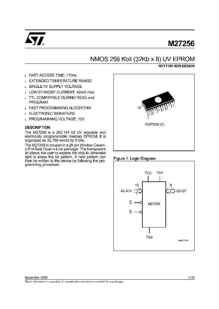 M27256_310547.PDF Datasheet