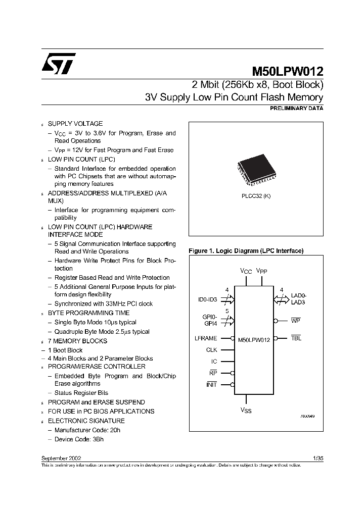 M50LPW012_354423.PDF Datasheet