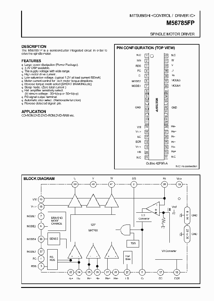 M56785FP_361501.PDF Datasheet