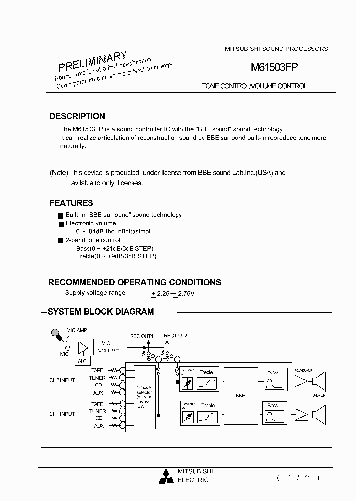 M61503_126350.PDF Datasheet