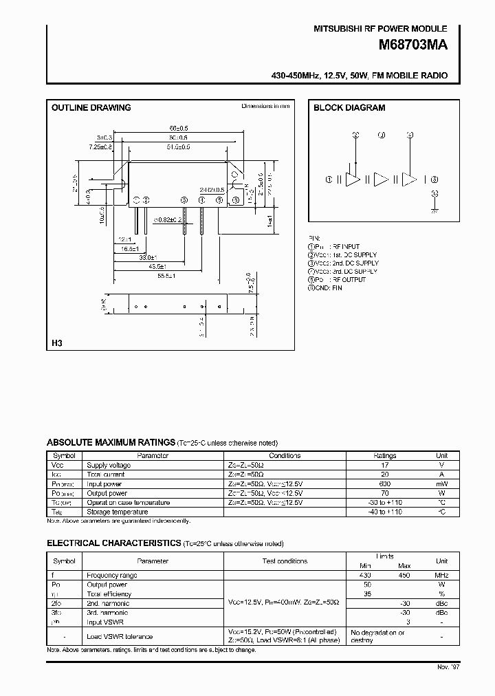 M68703MA_332096.PDF Datasheet