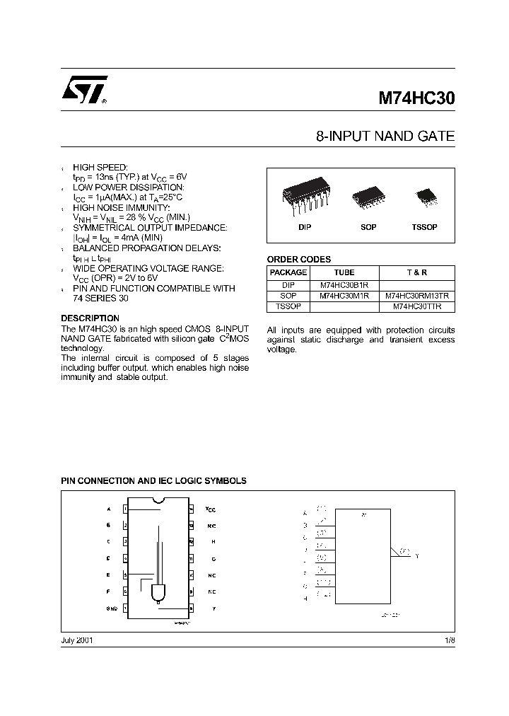 M74HC30B1R_239847.PDF Datasheet