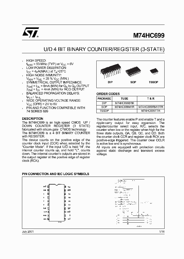 M74HC699_358792.PDF Datasheet