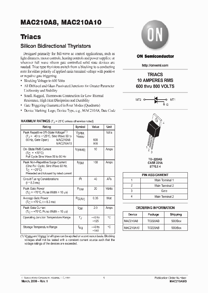 MAC210A10_318795.PDF Datasheet