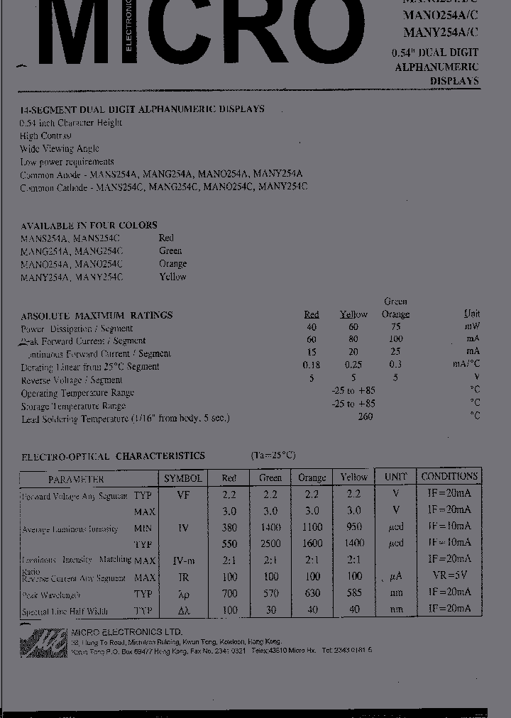 MANY254A_44574.PDF Datasheet