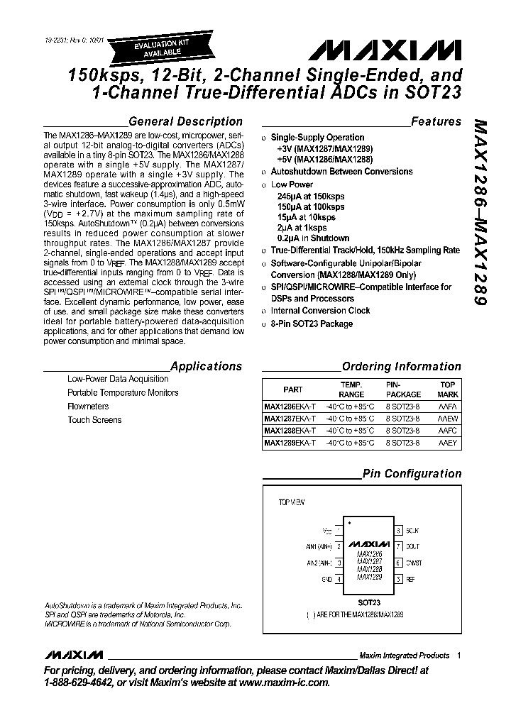 MAX1286_50237.PDF Datasheet