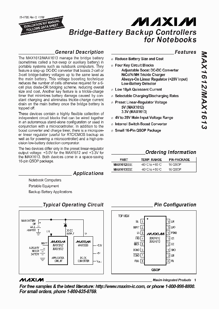 MAX1612_29479.PDF Datasheet