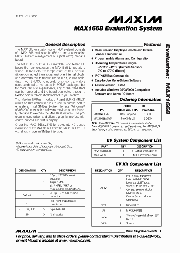 MAX1668EVSYS_323423.PDF Datasheet
