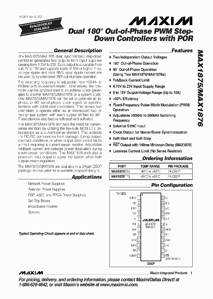 MAX1875_27388.PDF Datasheet