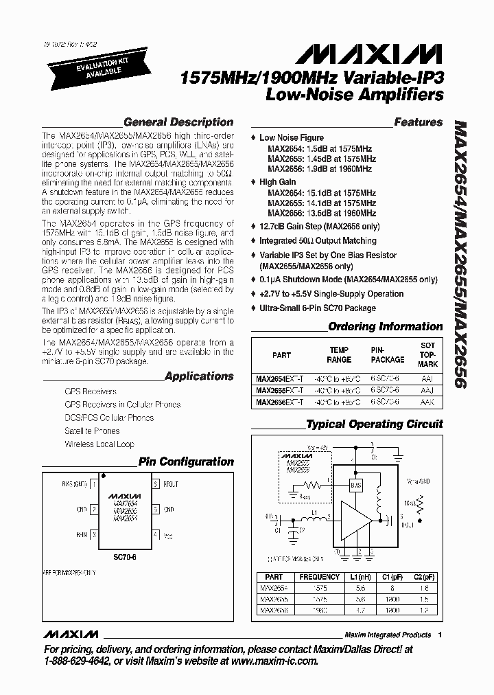 MAX2654_46455.PDF Datasheet