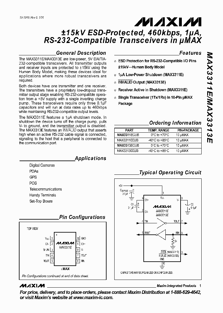 MAX3311E_101222.PDF Datasheet