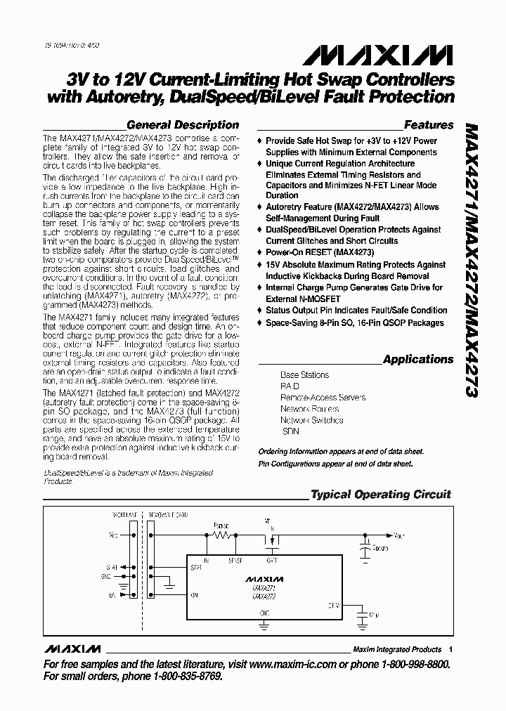 MAX4271_362064.PDF Datasheet