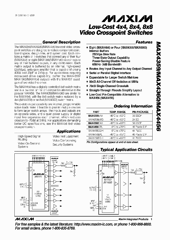 MAX4359-MAX4456_29743.PDF Datasheet