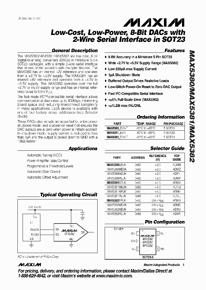 MAX5380_104681.PDF Datasheet