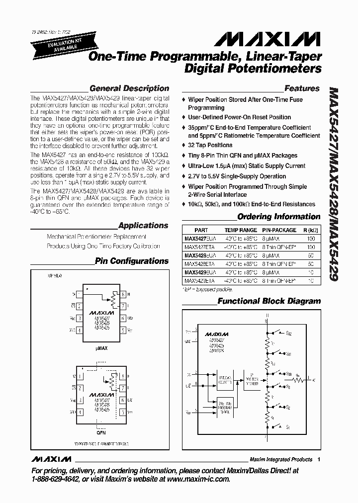 MAX5428_188710.PDF Datasheet