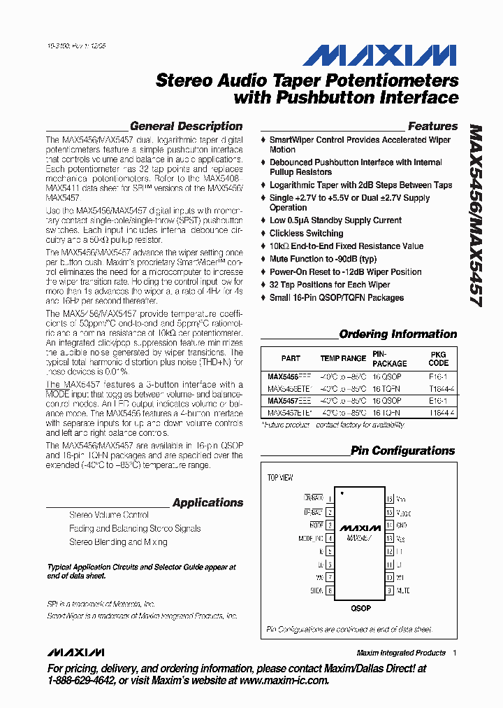 MAX5456_329710.PDF Datasheet