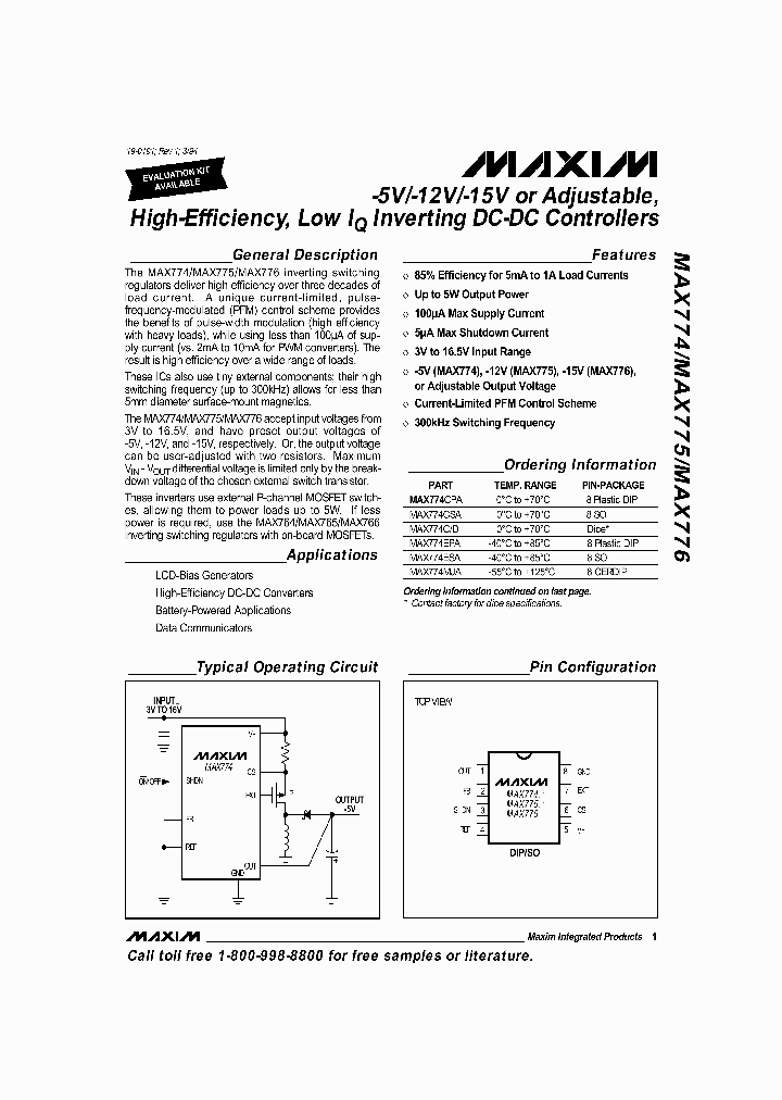 MAX775_128869.PDF Datasheet
