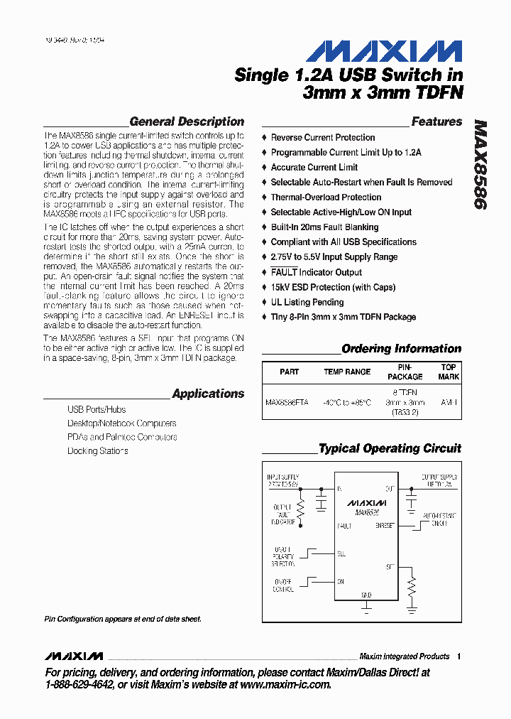 MAX8586_324866.PDF Datasheet
