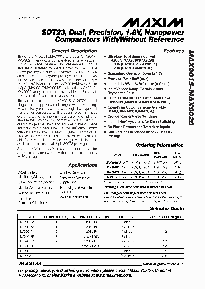 MAX9018A_272879.PDF Datasheet