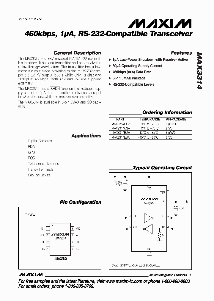 MAXIM_196394.PDF Datasheet