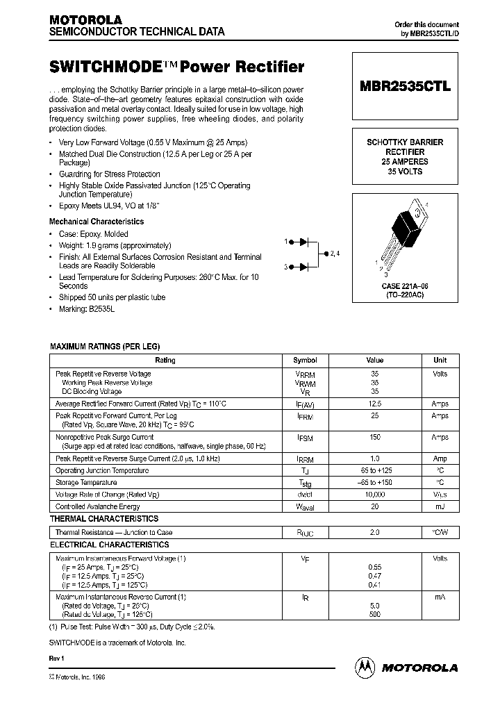 MBR2535CTL_231933.PDF Datasheet