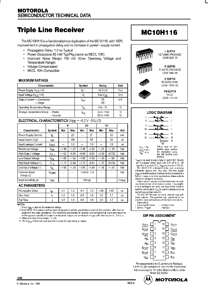 MC10H116_30559.PDF Datasheet