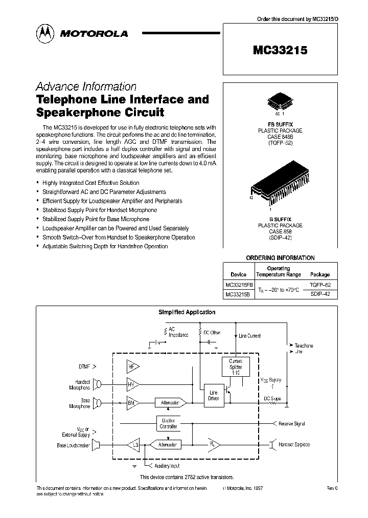 MC33215B_98642.PDF Datasheet