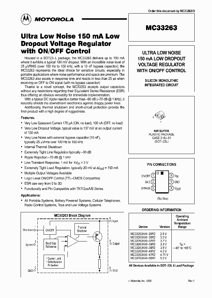 MC33263_366643.PDF Datasheet