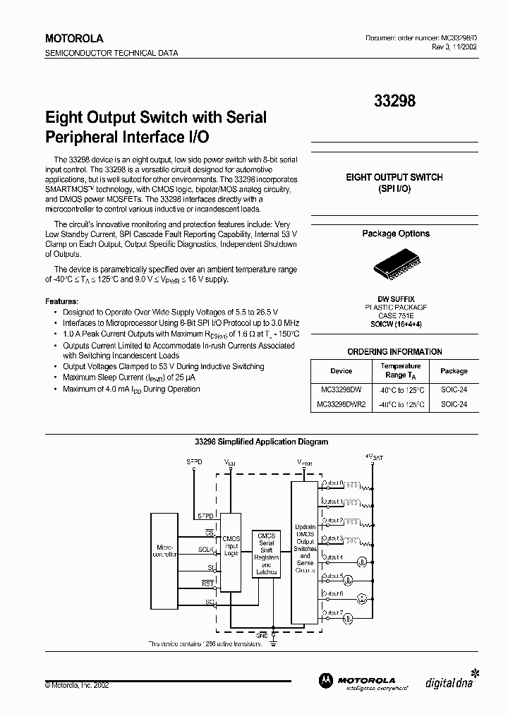 MC33298_324692.PDF Datasheet