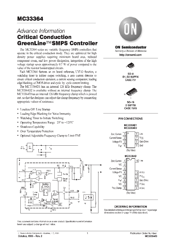 MC33364_354216.PDF Datasheet