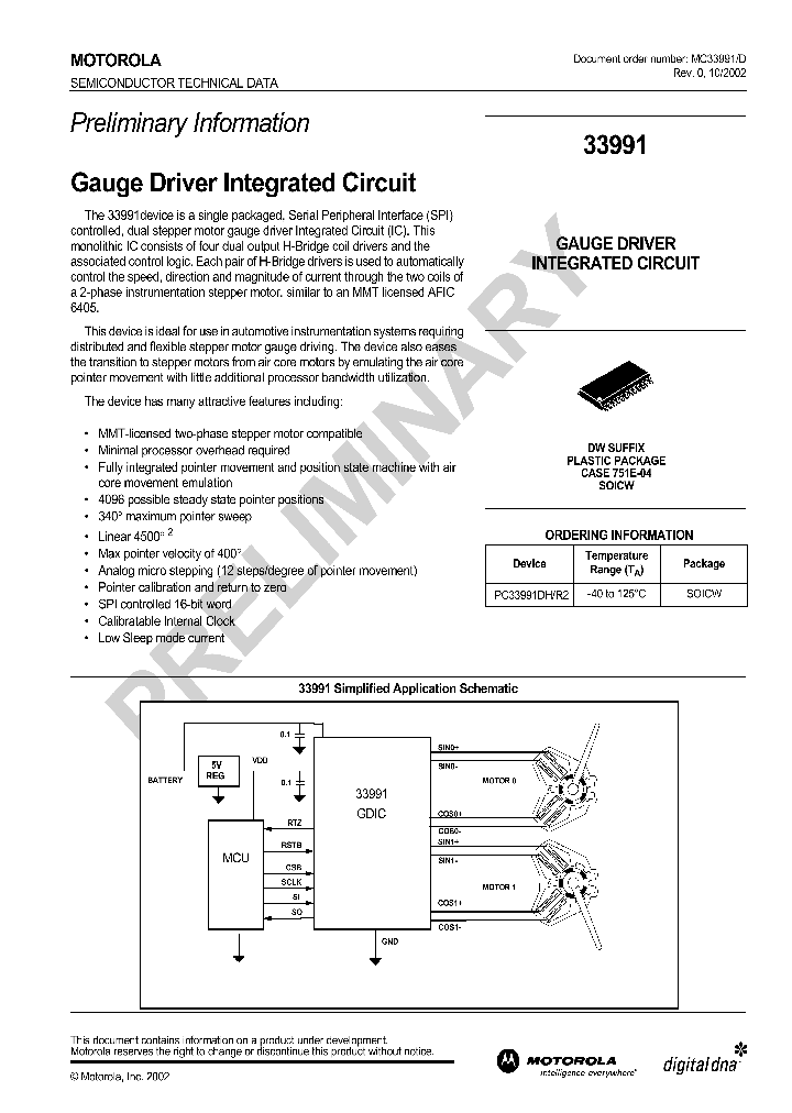 MC33991_349514.PDF Datasheet