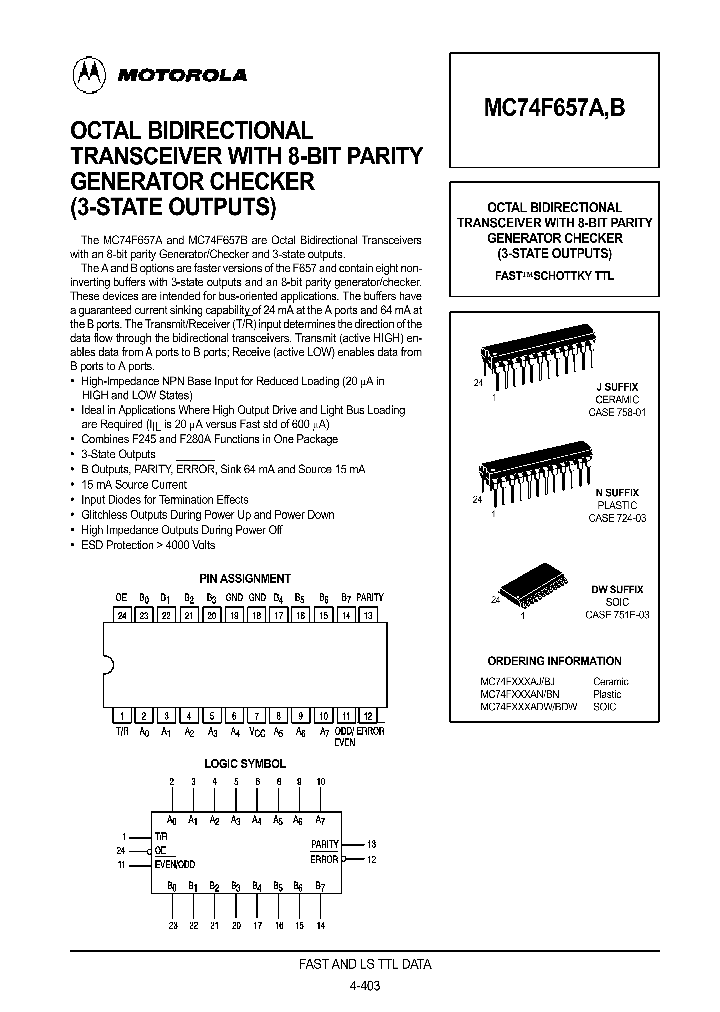 MC74F657B_306218.PDF Datasheet
