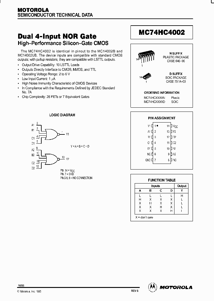MC74HC4002_97185.PDF Datasheet