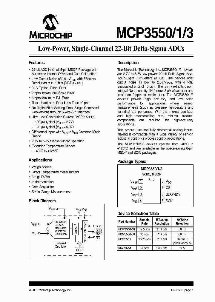 MCP3551_366451.PDF Datasheet